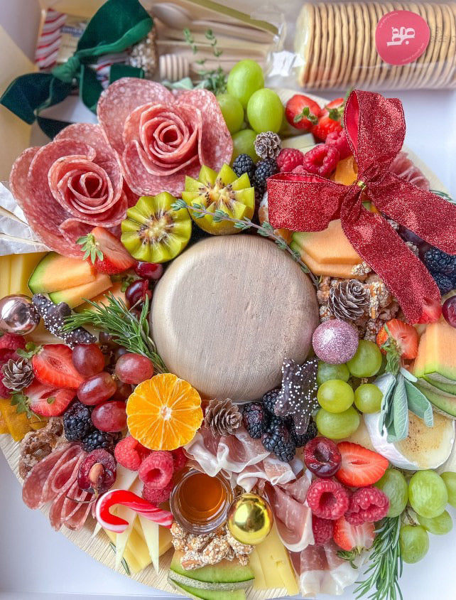 Holiday Charcuterie Wreath