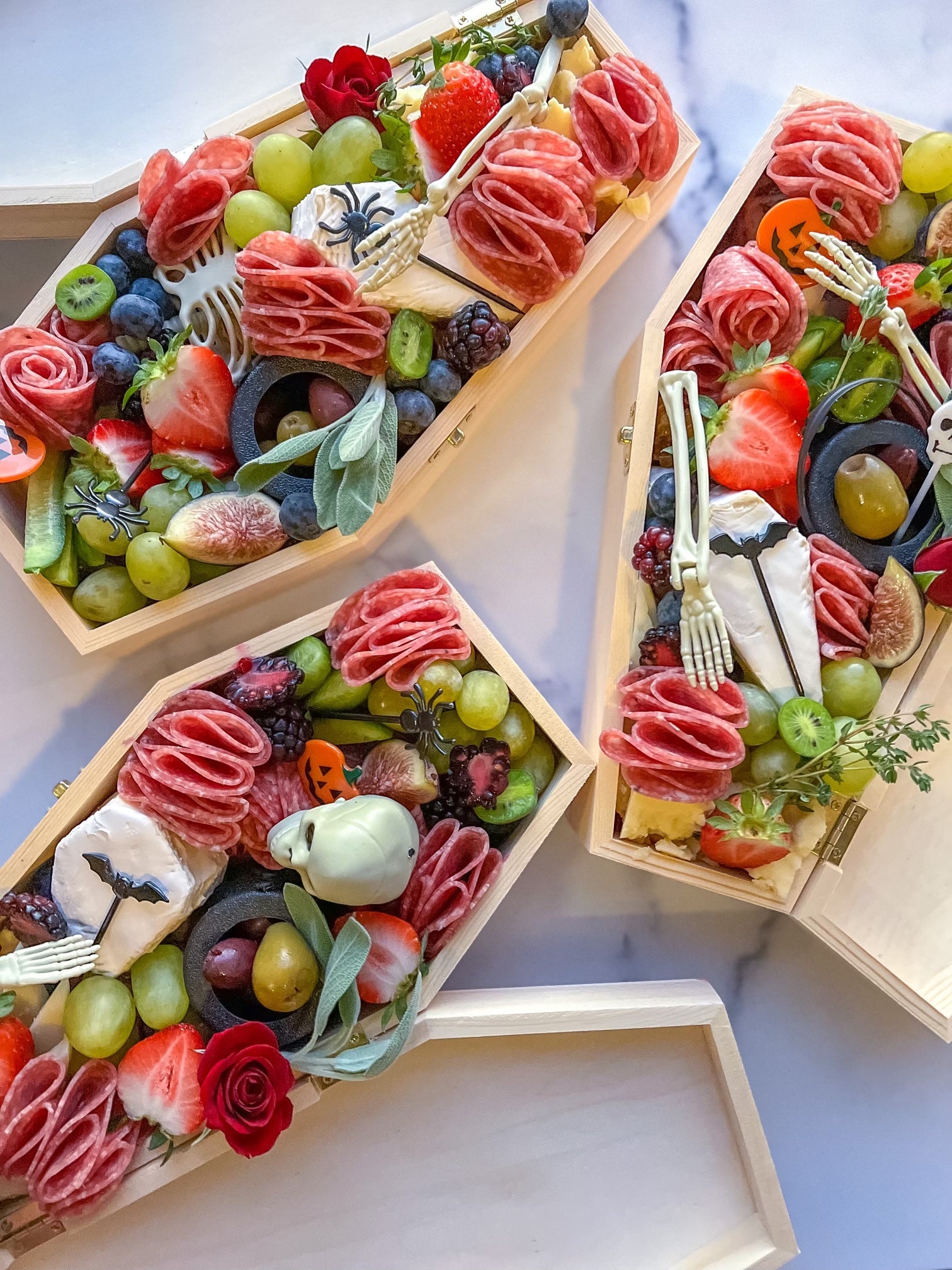 Halloween Charcuterie Coffin