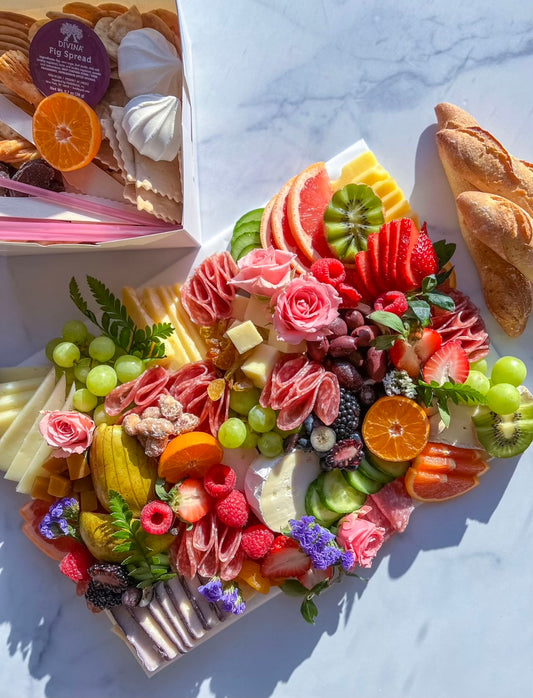 Valentine's Day Charcuterie Board